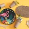 8 Ct. Tropical Nights Flamingo & Floral Paper Dessert Plates 7" Dessert Plates Luau & Pool Party Tableware